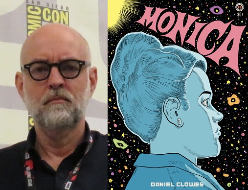 Daniel Clowes and his book Monica